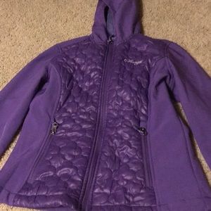 Purple rain proof, jacket